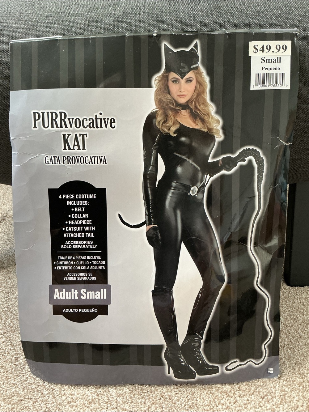 PURRvocative Kat Adult Small Cat Costume